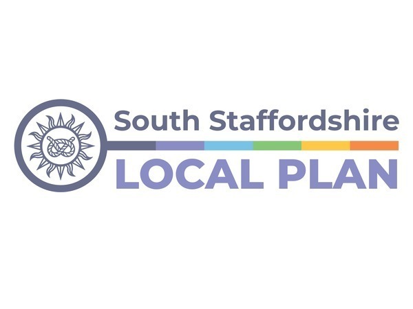 The title South Staffordshire Local Plan, with Council Logo